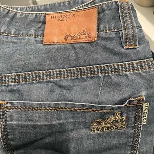 Never worn men’s Hermes jeans